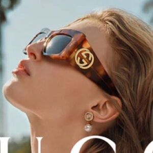 Gucci GG1842S Tortoiseshell Sunglasses